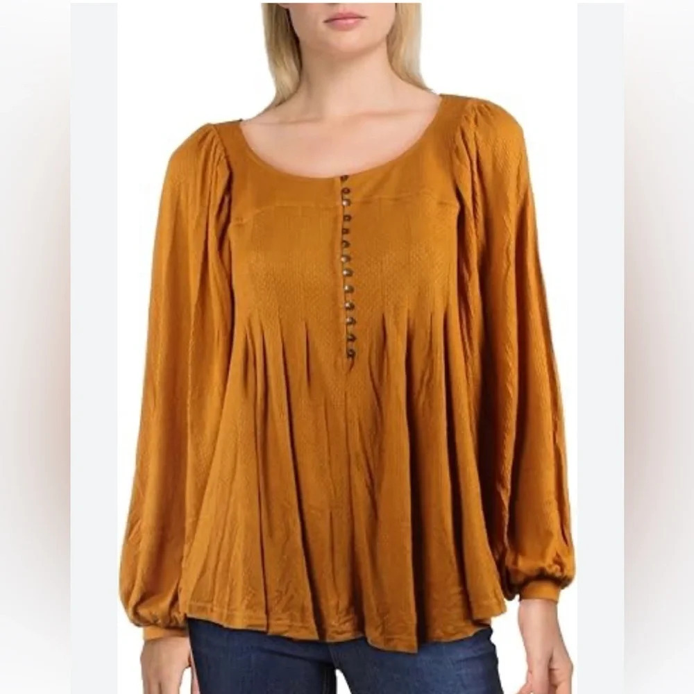 Free People Devin Knit Top Size Small - Picture 1 of 3